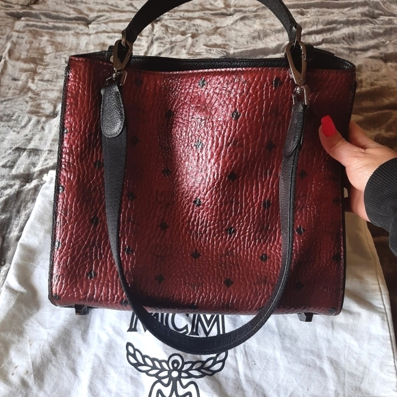 MCM Satchel - 100% Authentic - Picture 1 of 12